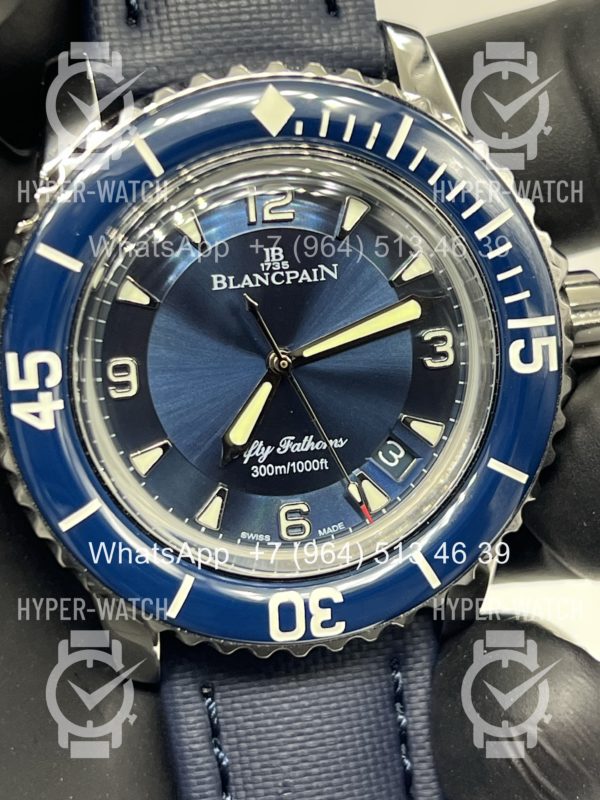 Фото 5 - Blancpain Fifty Fathoms 5015-12B40-O52A Steel Blue