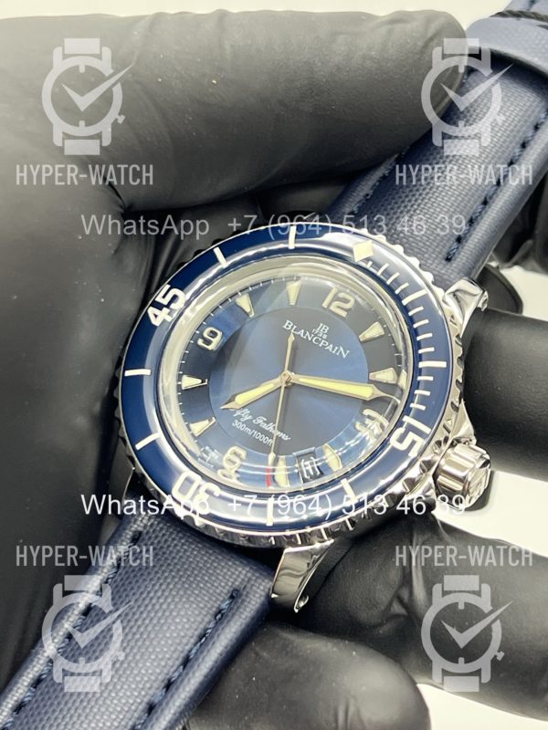 Фото 7 - Blancpain Fifty Fathoms 5015-12B40-O52A Steel Blue