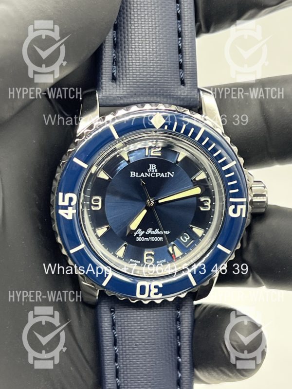 Фото 9 - Blancpain Fifty Fathoms 5015-12B40-O52A Steel Blue