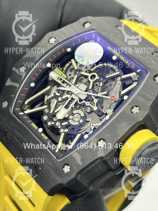 Товар Richard Mille RM 035-02 Rafa Carbon Yellow ZF Фото 5 - Richard Mille RM 035-02 Rafa Carbon Yellow ZF