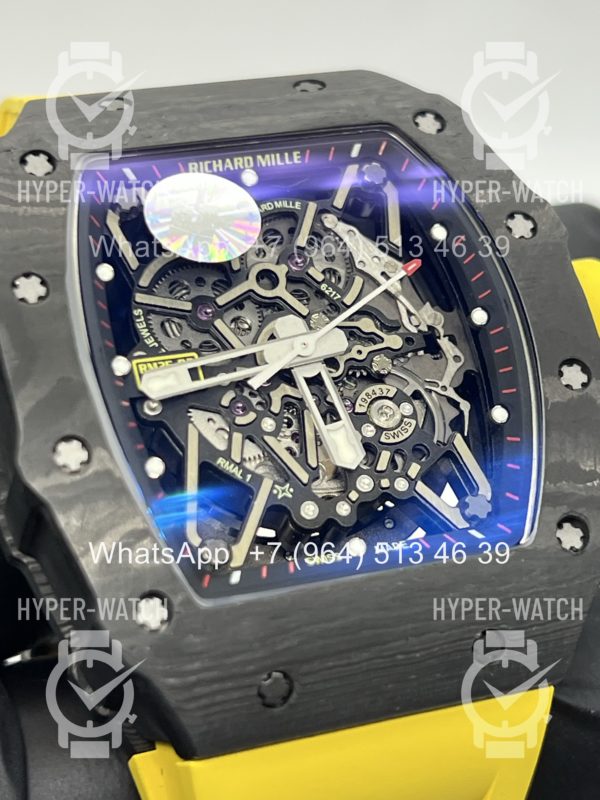 Товар Richard Mille RM 035-02 Rafa Carbon Yellow ZF Фото 7 - Richard Mille RM 035-02 Rafa Carbon Yellow ZF