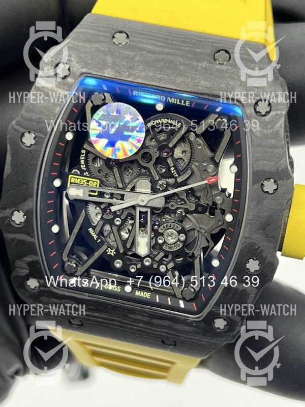 Товар Richard Mille RM 035-02 Rafa Carbon Yellow ZF Фото 9 - Richard Mille RM 035-02 Rafa Carbon Yellow ZF