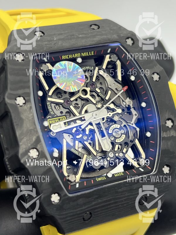 Товар Richard Mille RM 035-02 Rafa Carbon Yellow ZF Фото 14 - Richard Mille RM 035-02 Rafa Carbon Yellow ZF