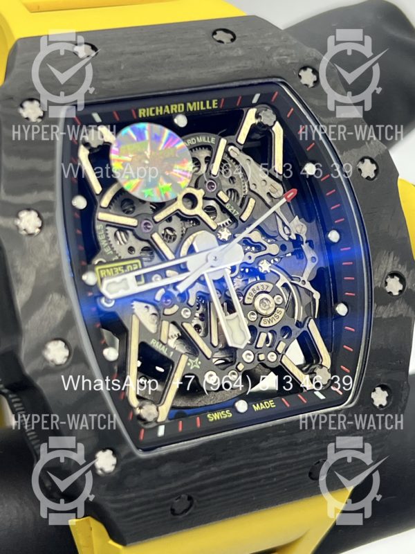 Товар Richard Mille RM 035-02 Rafa Carbon Yellow ZF Фото 16 - Richard Mille RM 035-02 Rafa Carbon Yellow ZF