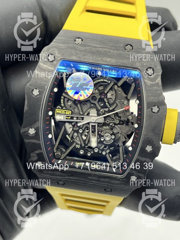 Товар Richard Mille RM 035-02 Rafa Carbon Yellow ZF Фото 17 - Richard Mille RM 035-02 Rafa Carbon Yellow ZF