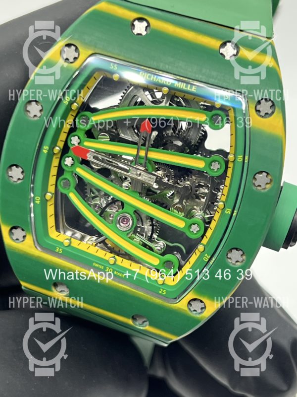 Фото 2 - Richard Mille RM 59-01 Tourbillon Green Art 11609