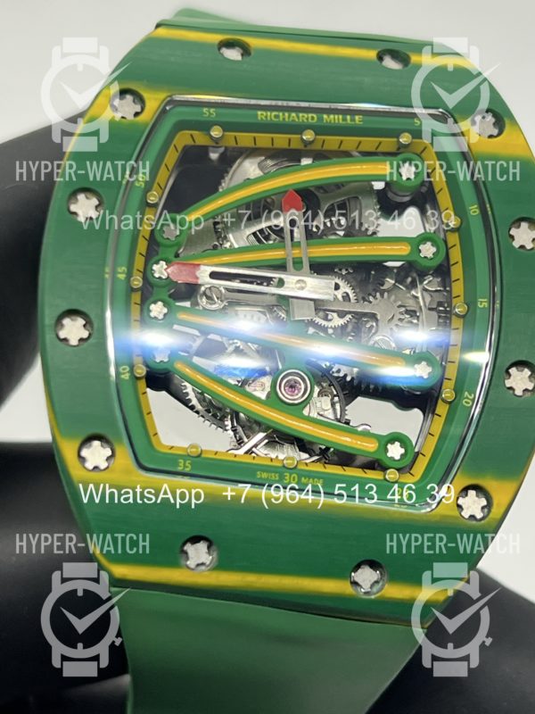 Фото 3 - Richard Mille RM 59-01 Tourbillon Green Art 11609