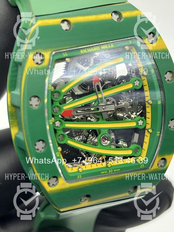 Фото 4 - Richard Mille RM 59-01 Tourbillon Green Art 11609