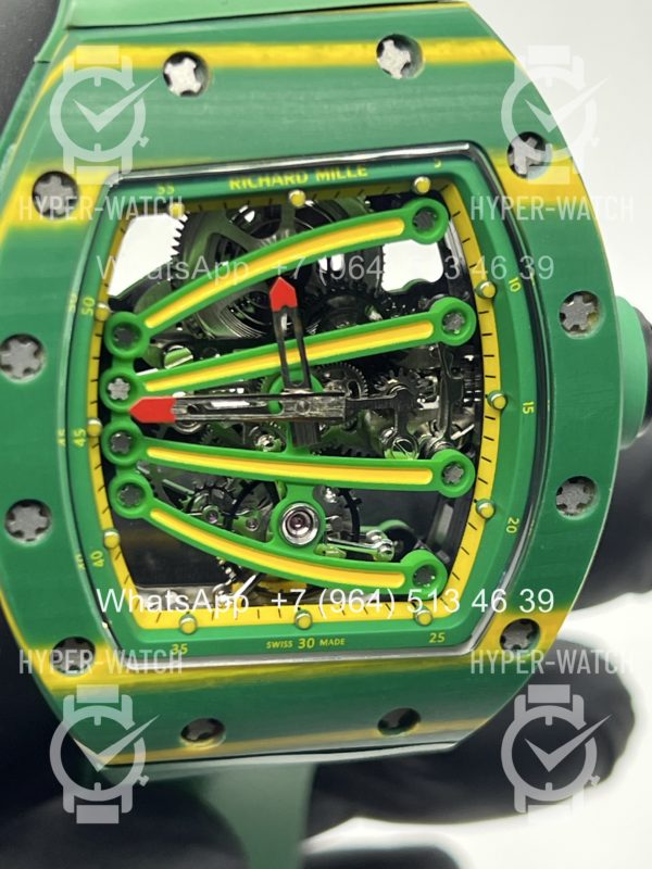 Фото 5 - Richard Mille RM 59-01 Tourbillon Green Art 11609