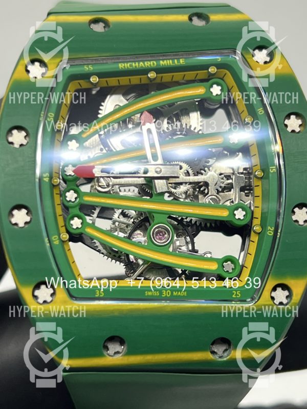 Фото 6 - Richard Mille RM 59-01 Tourbillon Green Art 11609