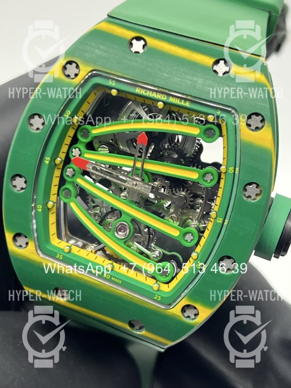 Фото 7 - Richard Mille RM 59-01 Tourbillon Green Art 11609