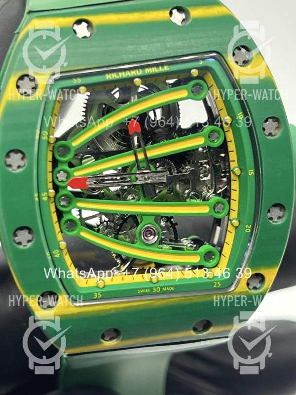 Фото 8 - Richard Mille RM 59-01 Tourbillon Green Art 11609