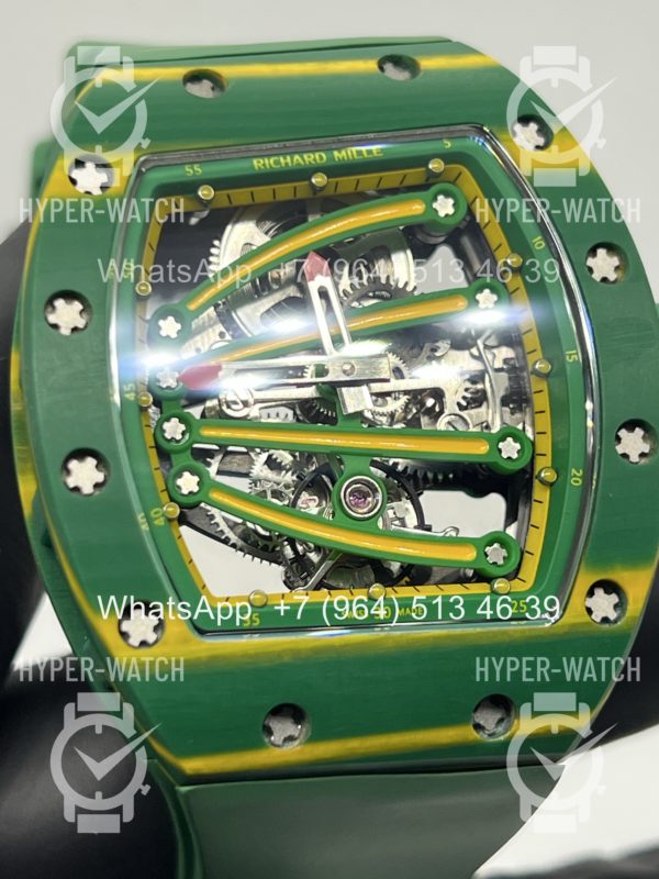 Фото 9 - Richard Mille RM 59-01 Tourbillon Green Art 11609