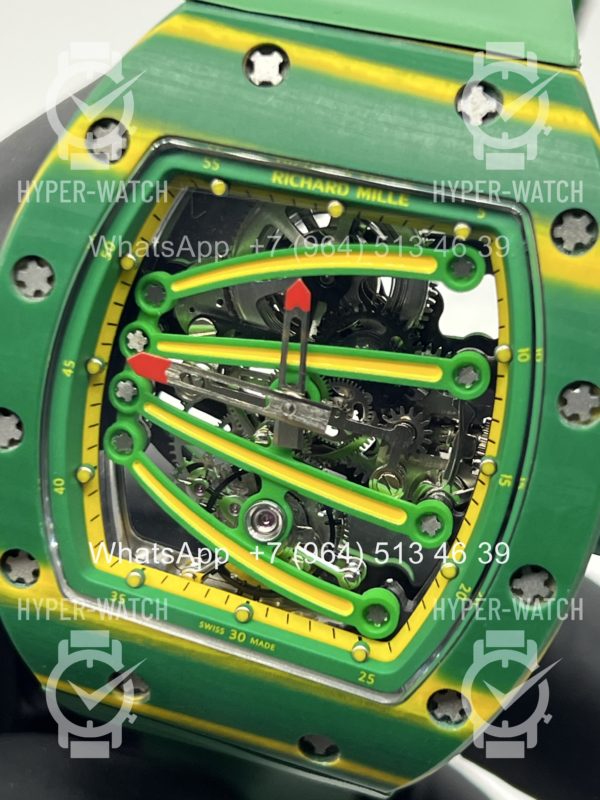 Фото 10 - Richard Mille RM 59-01 Tourbillon Green Art 11609