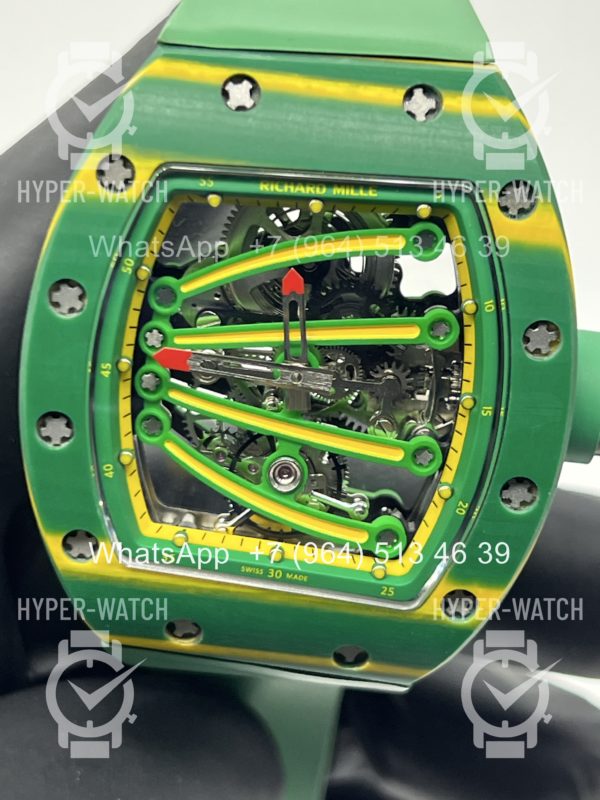 Фото 13 - Richard Mille RM 59-01 Tourbillon Green Art 11609