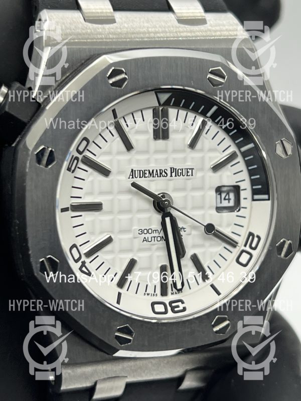 Товар Audemars Piguet Royal Oak Offshore Diver 15710ST.OO.A002CA.02 White Фото 6 - Audemars Piguet Royal Oak Offshore Diver 15710ST.OO.A002CA.02 White