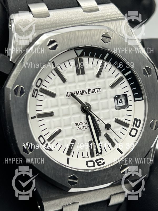 Товар Audemars Piguet Royal Oak Offshore Diver 15710ST.OO.A002CA.02 White Фото 9 - Audemars Piguet Royal Oak Offshore Diver 15710ST.OO.A002CA.02 White