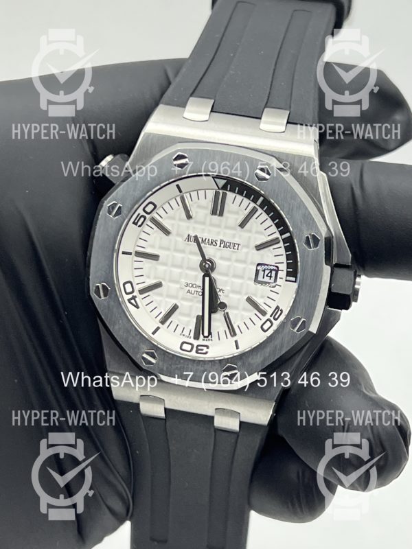 Товар Audemars Piguet Royal Oak Offshore Diver 15710ST.OO.A002CA.02 White Фото 11 - Audemars Piguet Royal Oak Offshore Diver 15710ST.OO.A002CA.02 White