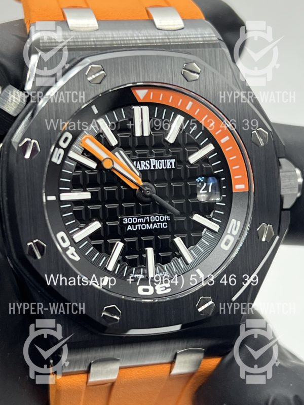 Фото 6 - Audemars Piguet Royal Oak Offshore Diver 15707CE.OO.A002CA.01 Orange