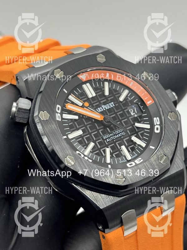 Фото 9 - Audemars Piguet Royal Oak Offshore Diver 15707CE.OO.A002CA.01 Orange