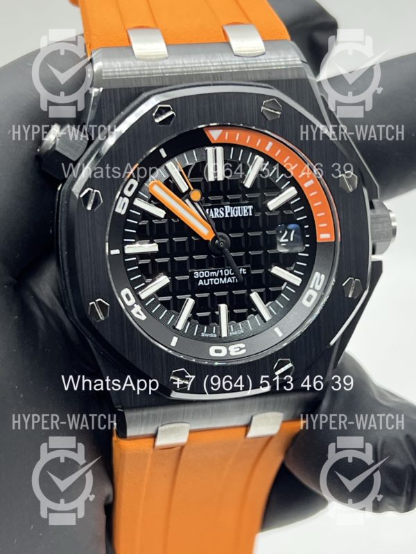 Фото 10 - Audemars Piguet Royal Oak Offshore Diver 15707CE.OO.A002CA.01 Orange