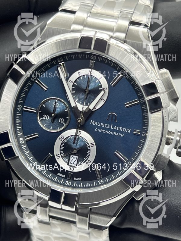 Товар Maurice Lacroix Aikon Chronograph 44mm AI1018-SS002-430-1 Фото 3 - Maurice Lacroix Aikon Chronograph 44mm AI1018-SS002-430-1