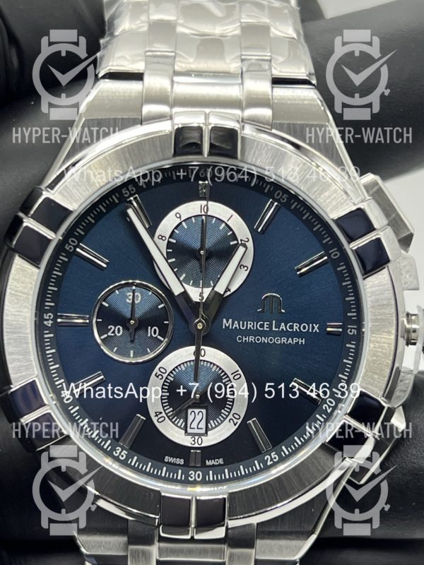 Товар Maurice Lacroix Aikon Chronograph 44mm AI1018-SS002-430-1 Фото 7 - Maurice Lacroix Aikon Chronograph 44mm AI1018-SS002-430-1