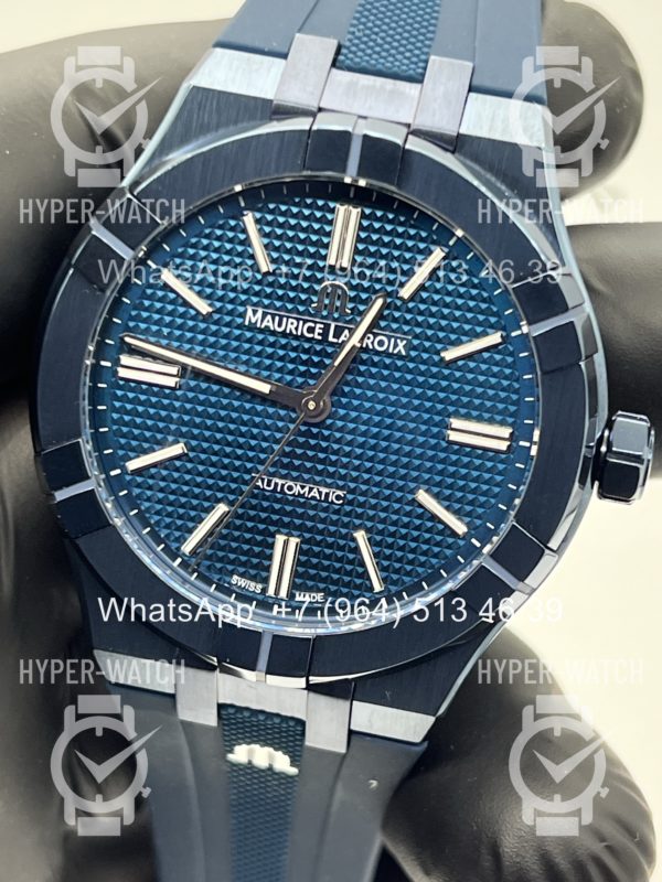 Фото 3 - Maurice Lacroix Aikon 39mm AI6007-PVC00-430-4 Blue