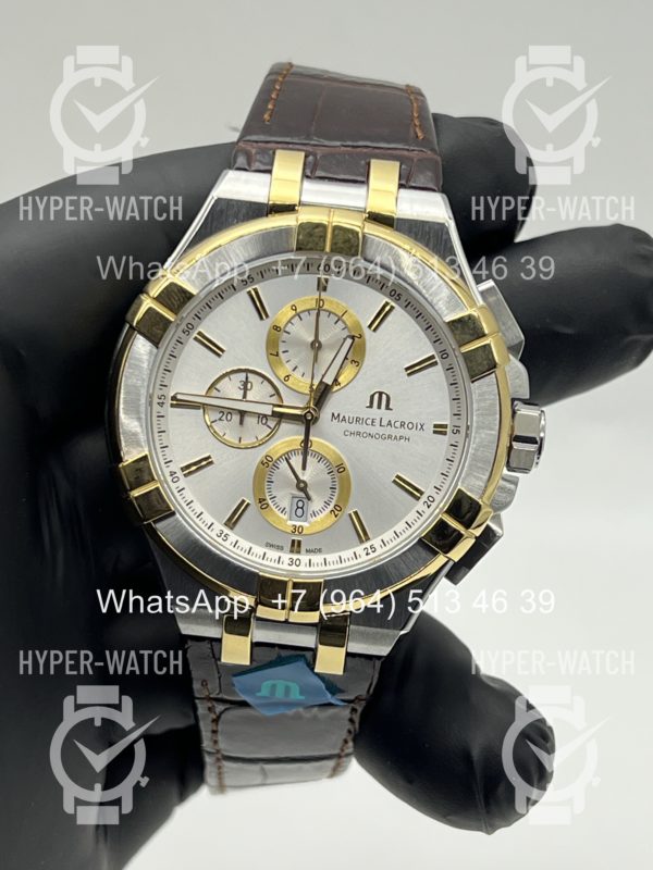 Фото 6 - Maurice Lacroix Aikon Chronograph 44mm AI1018-PVY11-132-1 Steel