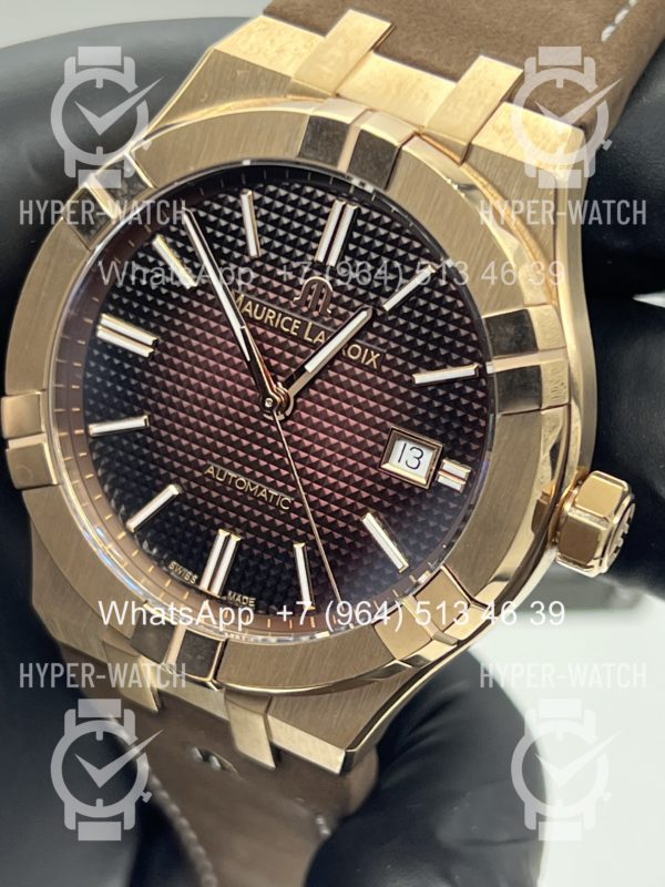 Фото 5 - Maurice Lacroix Aikon 42mm AI6008-BRZ01-730-3 Steel