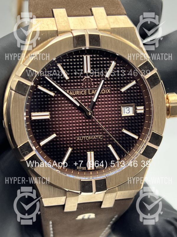 Фото 7 - Maurice Lacroix Aikon 42mm AI6008-BRZ01-730-3 Steel