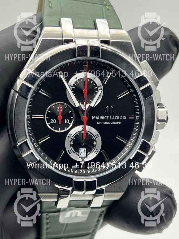 Фото 6 - Maurice Lacroix Aikon Chronograph 44mm AI1018-PVB21-330-1