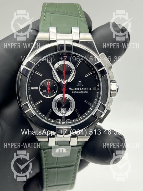 Фото 9 - Maurice Lacroix Aikon Chronograph 44mm AI1018-PVB21-330-1