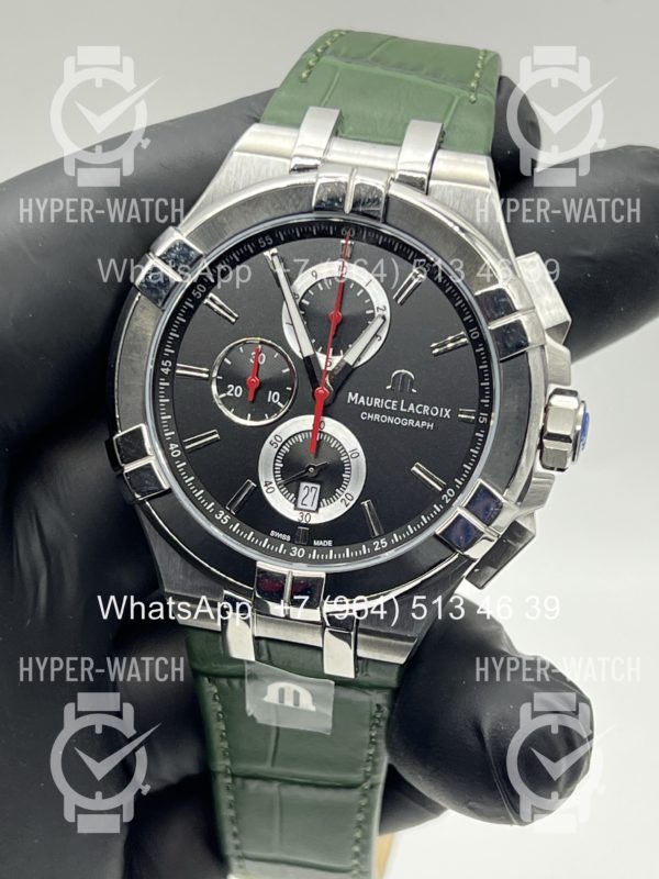 Фото 11 - Maurice Lacroix Aikon Chronograph 44mm AI1018-PVB21-330-1