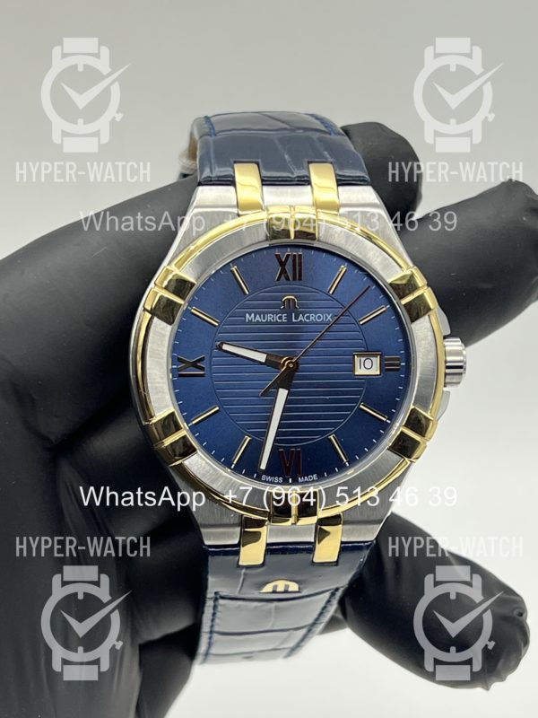 Фото 6 - Maurice Lacroix Aikon 42mm AI1008-PVY11-432 Steel