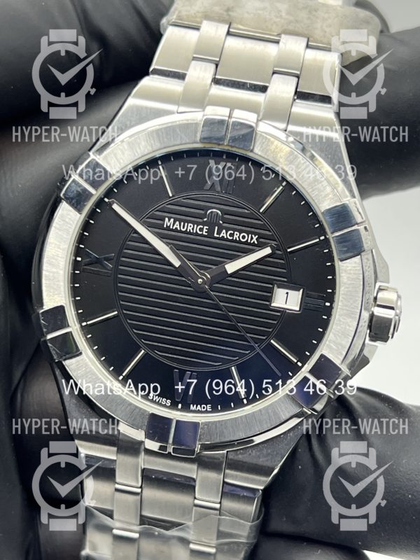 Фото 5 - Maurice Lacroix Aikon 42mm Ai1008-Ss002-330-1 Steel