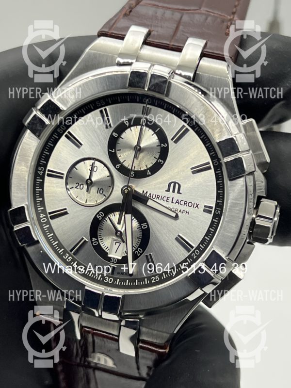Фото 5 - Maurice Lacroix Aikon Chronograph 44mm AI1018-SS001-130-1 Steel