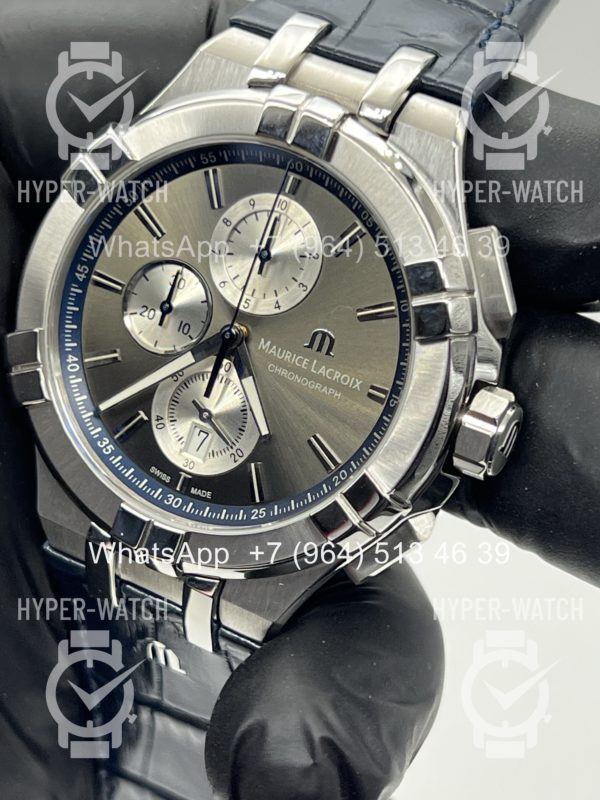 Фото 3 - Maurice Lacroix Aikon Chronograph 44mm AI1018-SS001-333-1 Steel