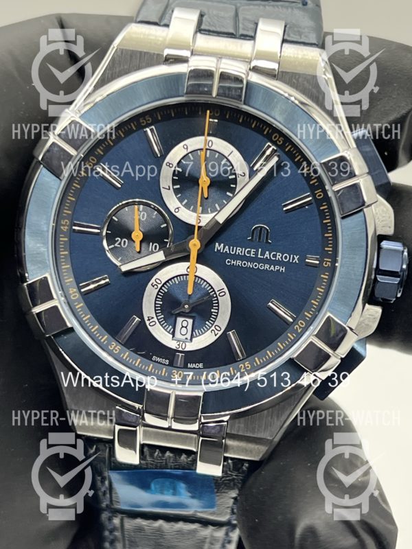 Товар Maurice Lacroix Aikon Chronograph 44mm AI1018-SS001-432-4 Steel Фото 3 - Maurice Lacroix Aikon Chronograph 44mm AI1018-SS001-432-4 Steel