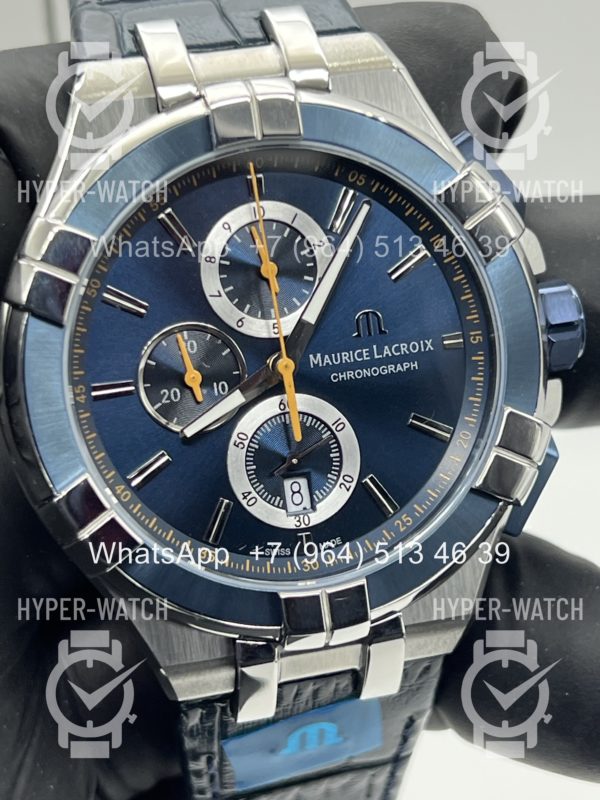 Товар Maurice Lacroix Aikon Chronograph 44mm AI1018-SS001-432-4 Steel Фото 4 - Maurice Lacroix Aikon Chronograph 44mm AI1018-SS001-432-4 Steel