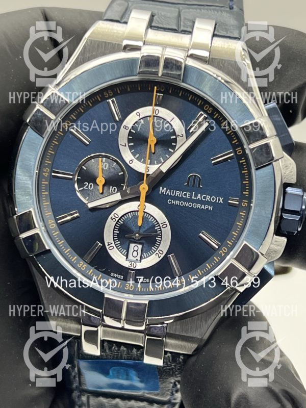 Товар Maurice Lacroix Aikon Chronograph 44mm AI1018-SS001-432-4 Steel Фото 5 - Maurice Lacroix Aikon Chronograph 44mm AI1018-SS001-432-4 Steel