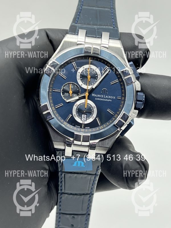 Товар Maurice Lacroix Aikon Chronograph 44mm AI1018-SS001-432-4 Steel Фото 6 - Maurice Lacroix Aikon Chronograph 44mm AI1018-SS001-432-4 Steel