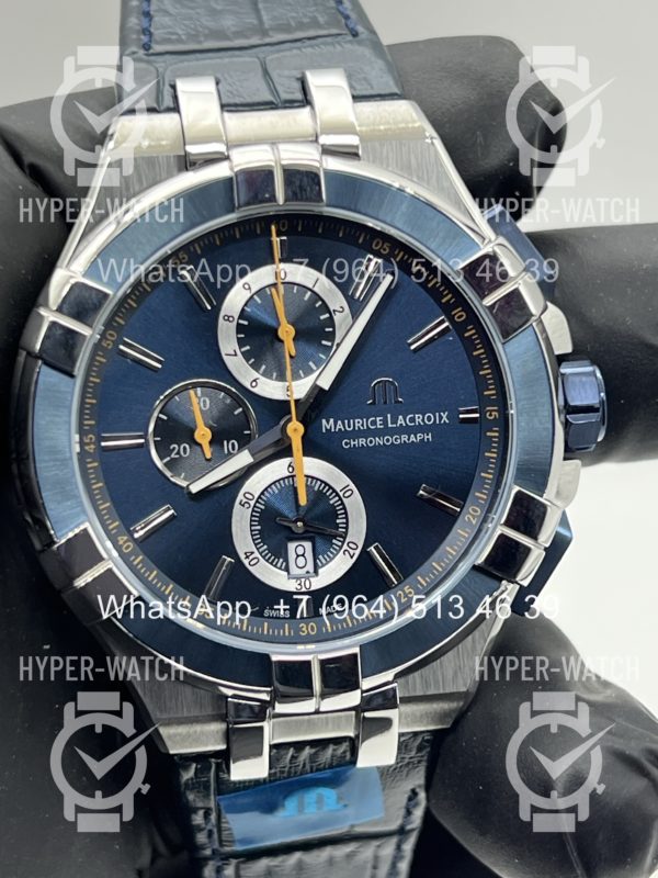 Товар Maurice Lacroix Aikon Chronograph 44mm AI1018-SS001-432-4 Steel Фото 8 - Maurice Lacroix Aikon Chronograph 44mm AI1018-SS001-432-4 Steel