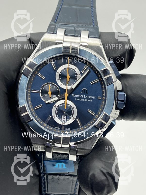 Товар Maurice Lacroix Aikon Chronograph 44mm AI1018-SS001-432-4 Steel Фото 11 - Maurice Lacroix Aikon Chronograph 44mm AI1018-SS001-432-4 Steel