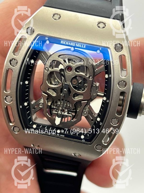 Фото 2 - Richard Mille RM 052 Skull Steel Art 11551