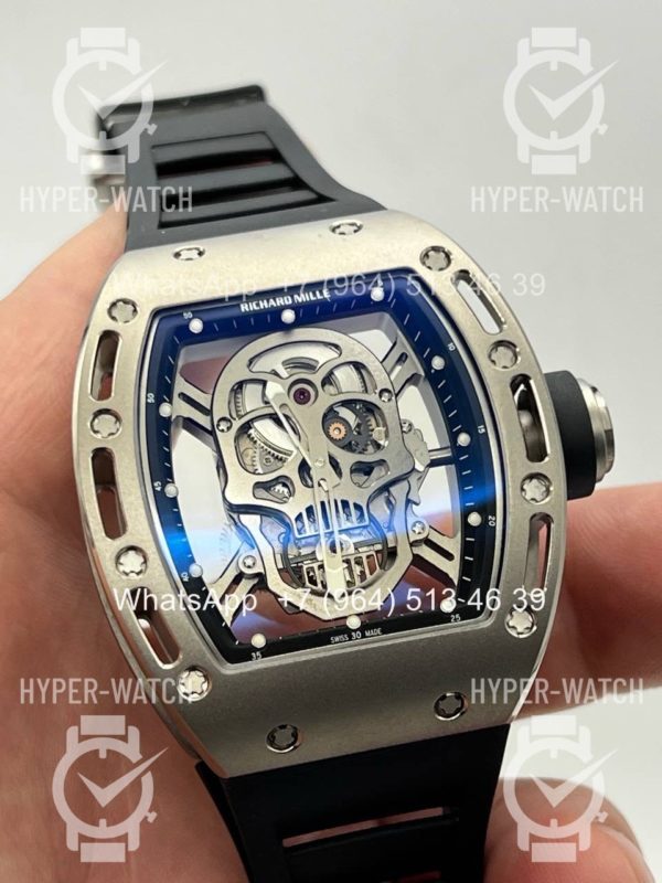 Фото 3 - Richard Mille RM 052 Skull Steel Art 11551