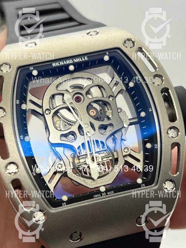 Фото 4 - Richard Mille RM 052 Skull Steel Art 11551