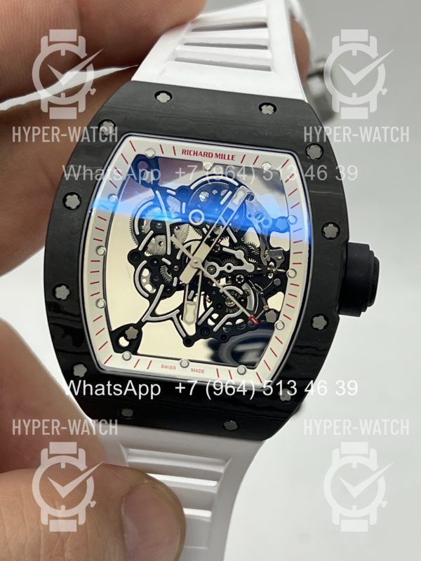Фото 17 - Richard Mille RM 055 Carbon Black White Art 11982