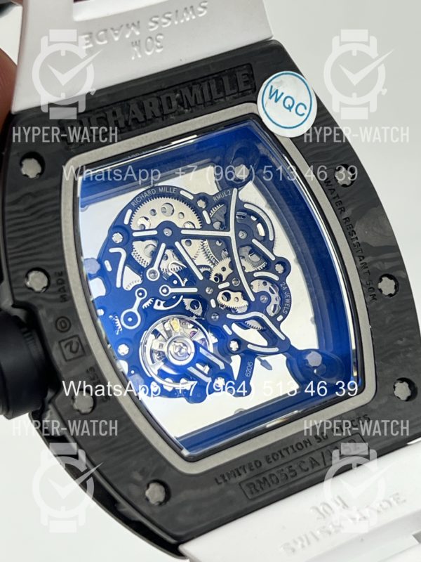 Фото 26 - Richard Mille RM 055 Carbon Black White Art 11982