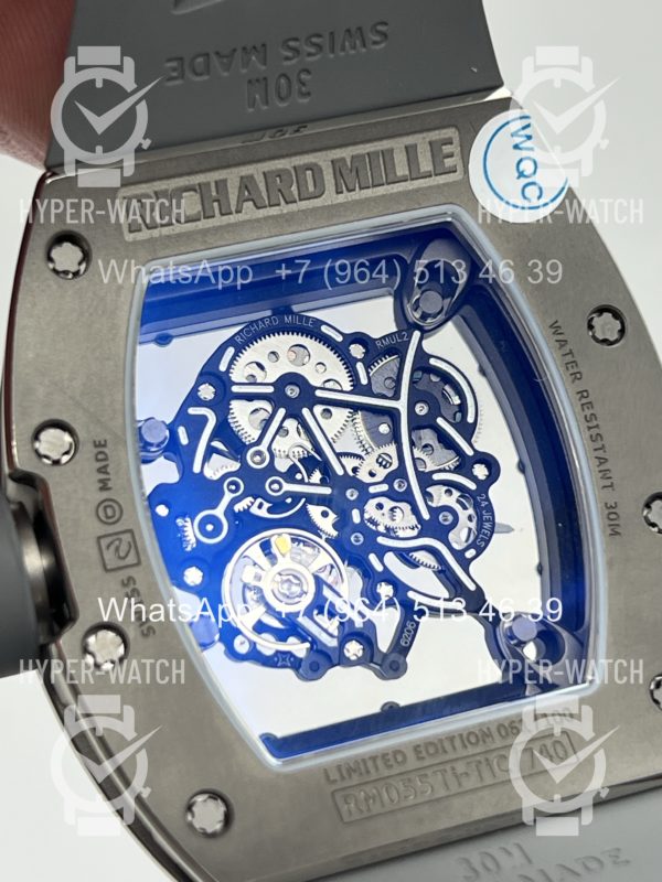 Товар Richard Mille RM 055 Ti Grey Art 11981 Фото 21 - Richard Mille RM 055 Ti Grey Art 11981